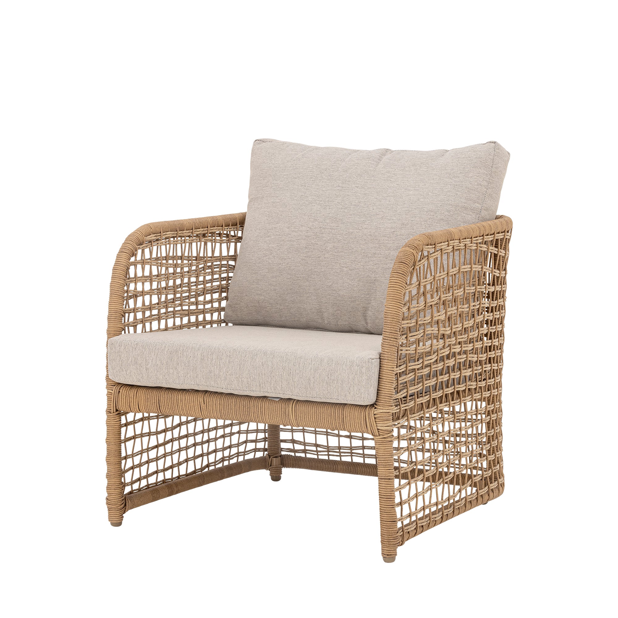 PENZANO LOUNGE CHAIR, NATURE, POLYRATTAN