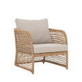 PENZANO LOUNGE CHAIR, NATURE, POLYRATTAN