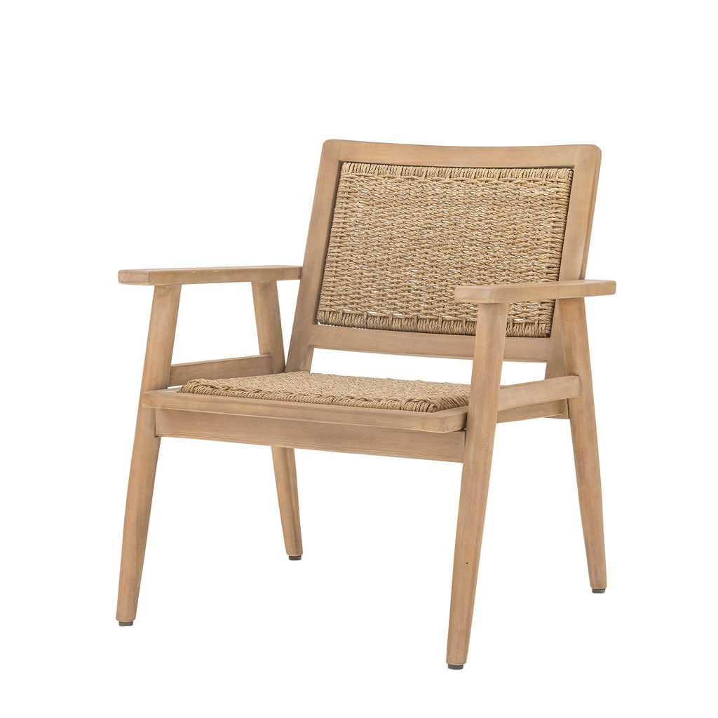 SORRENTO LOUNGE CHAIR, NATURE, ACACIA