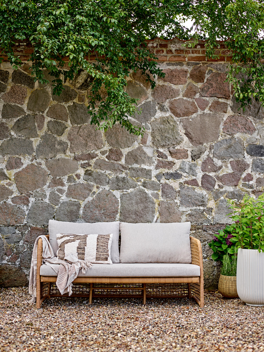 PENZANO SOFA, NATURE, POLYRATTAN