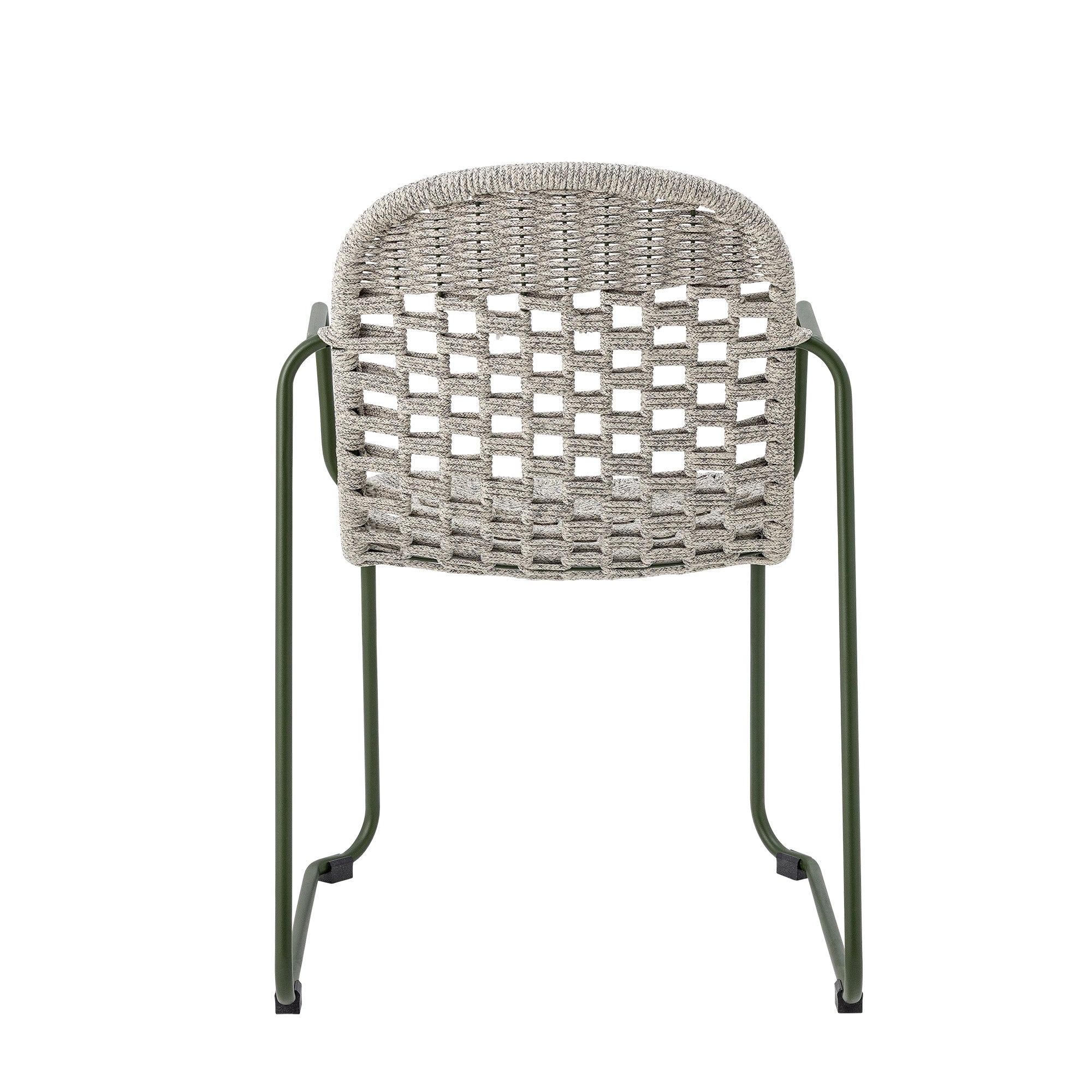 CALANA DINING CHAIR, GREEN, METAL