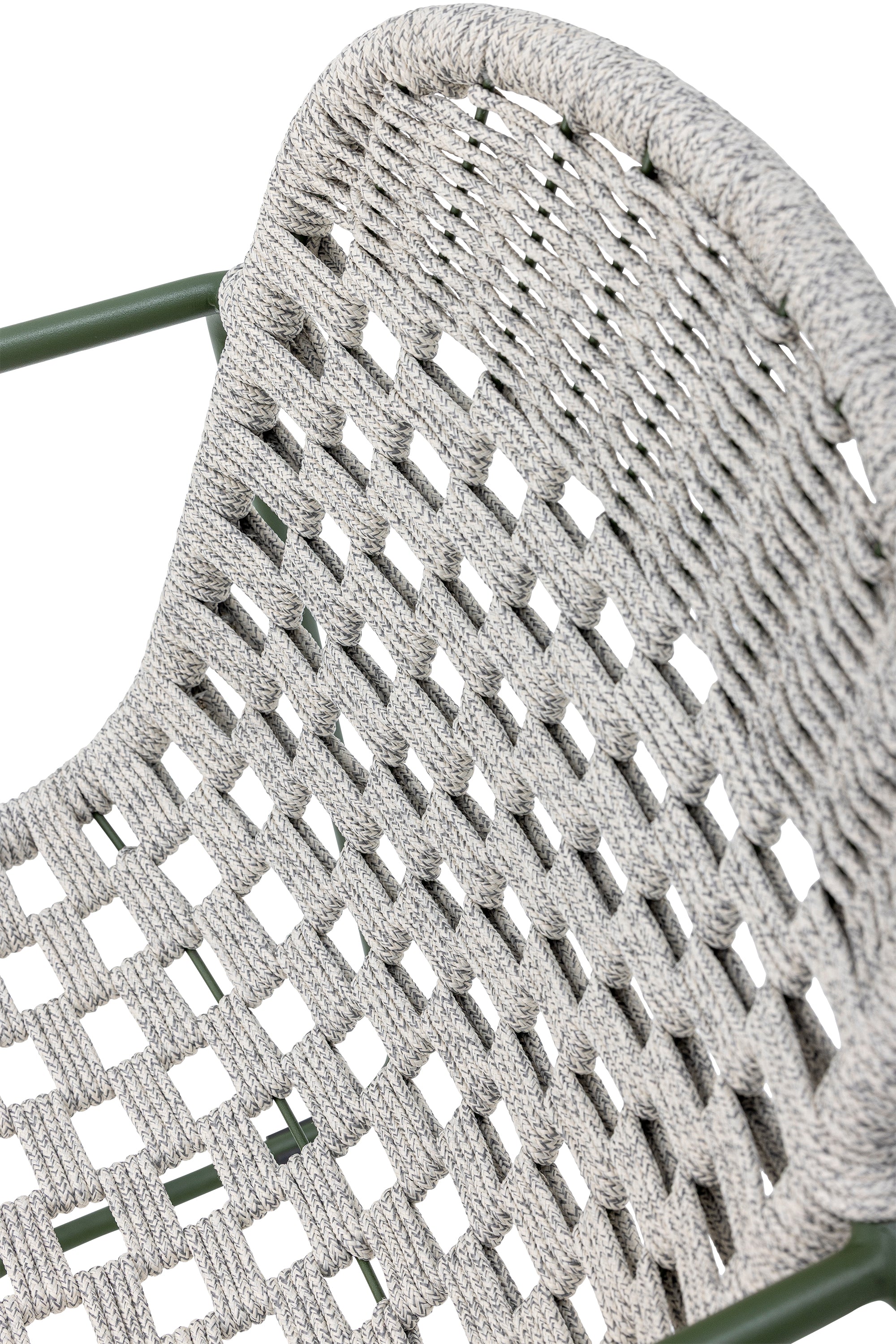 CALANA DINING CHAIR, GREEN, METAL