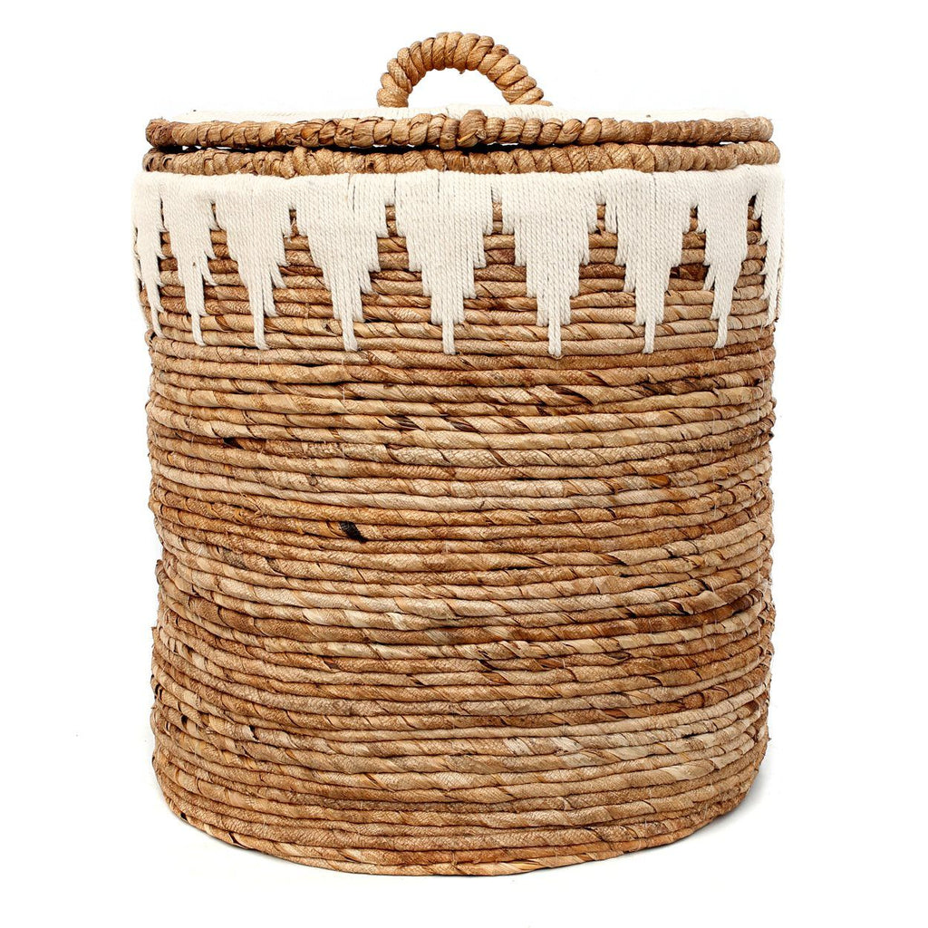 The Banana Stitched Laundry Baskets - H 55 CM