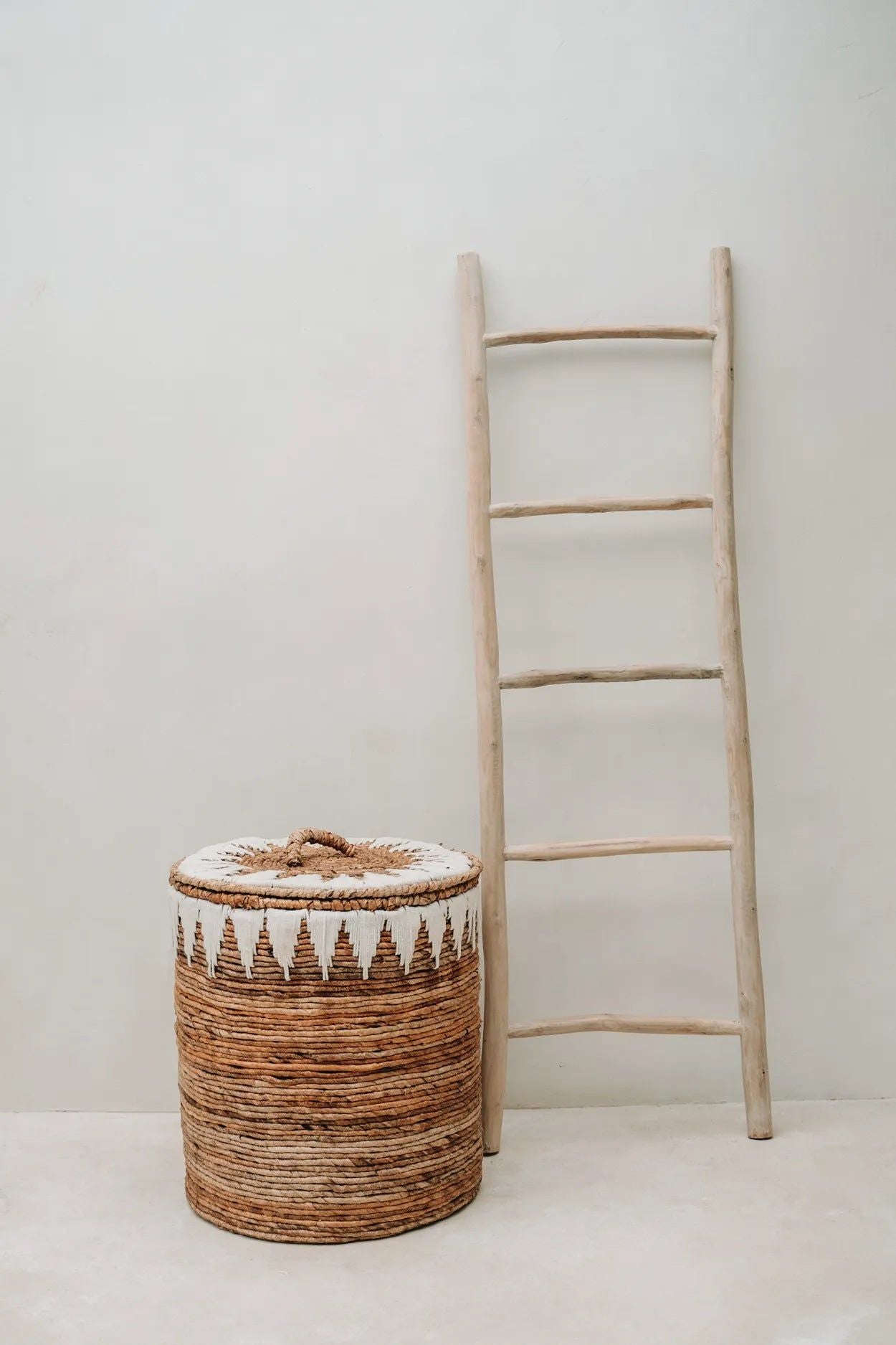 The Banana Stitched Laundry Baskets - H 55 CM