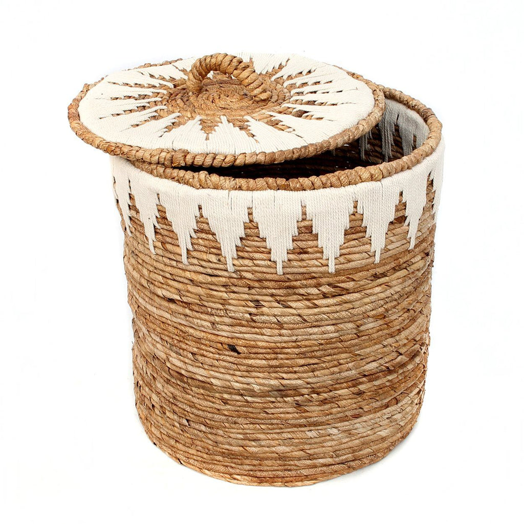 The Banana Stitched Laundry Baskets - H 55 CM
