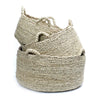 Les Quatre Mains Baskets - Natural - 45 x 45 cm