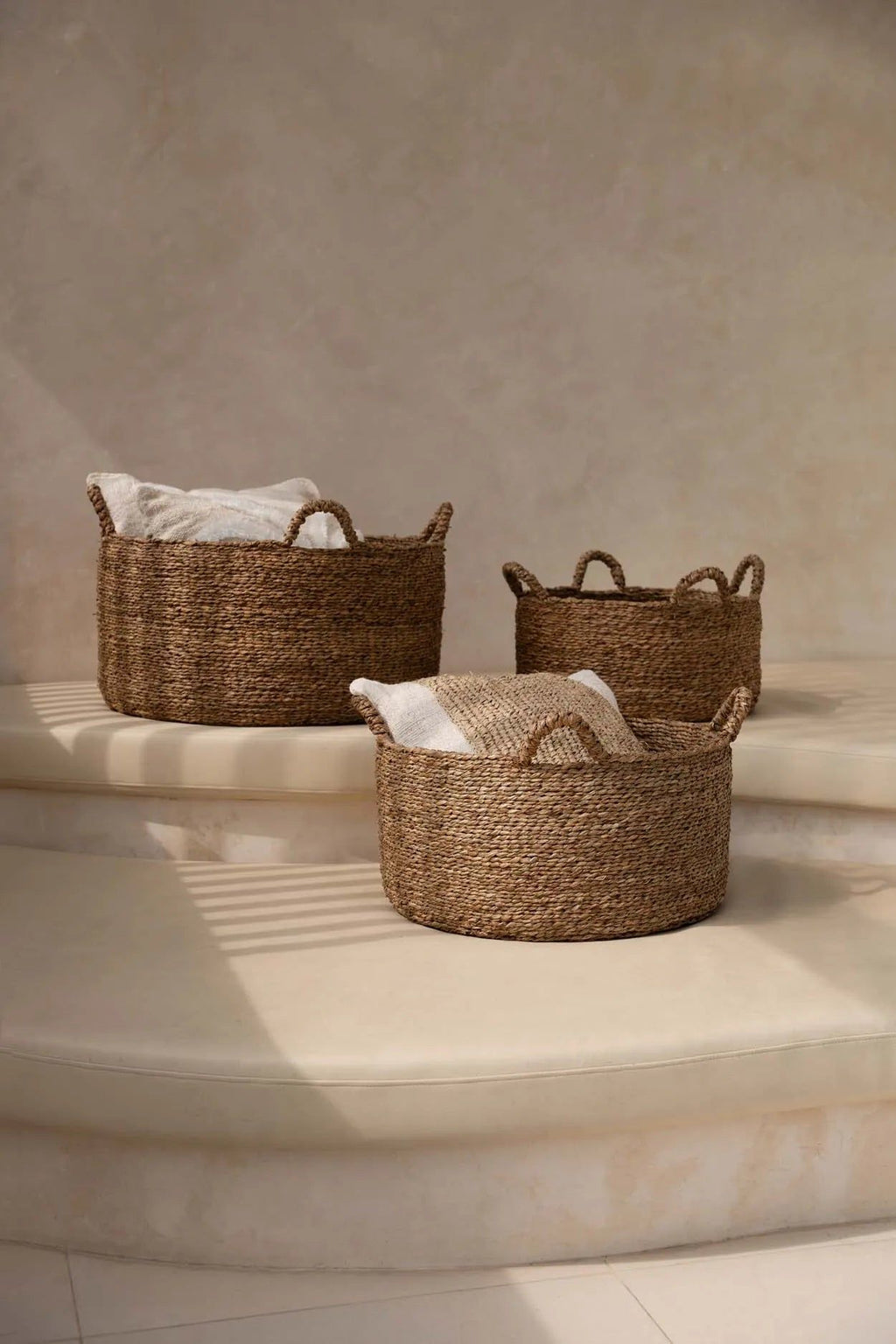 Les Quatre Mains Baskets - Natural - 52 cm