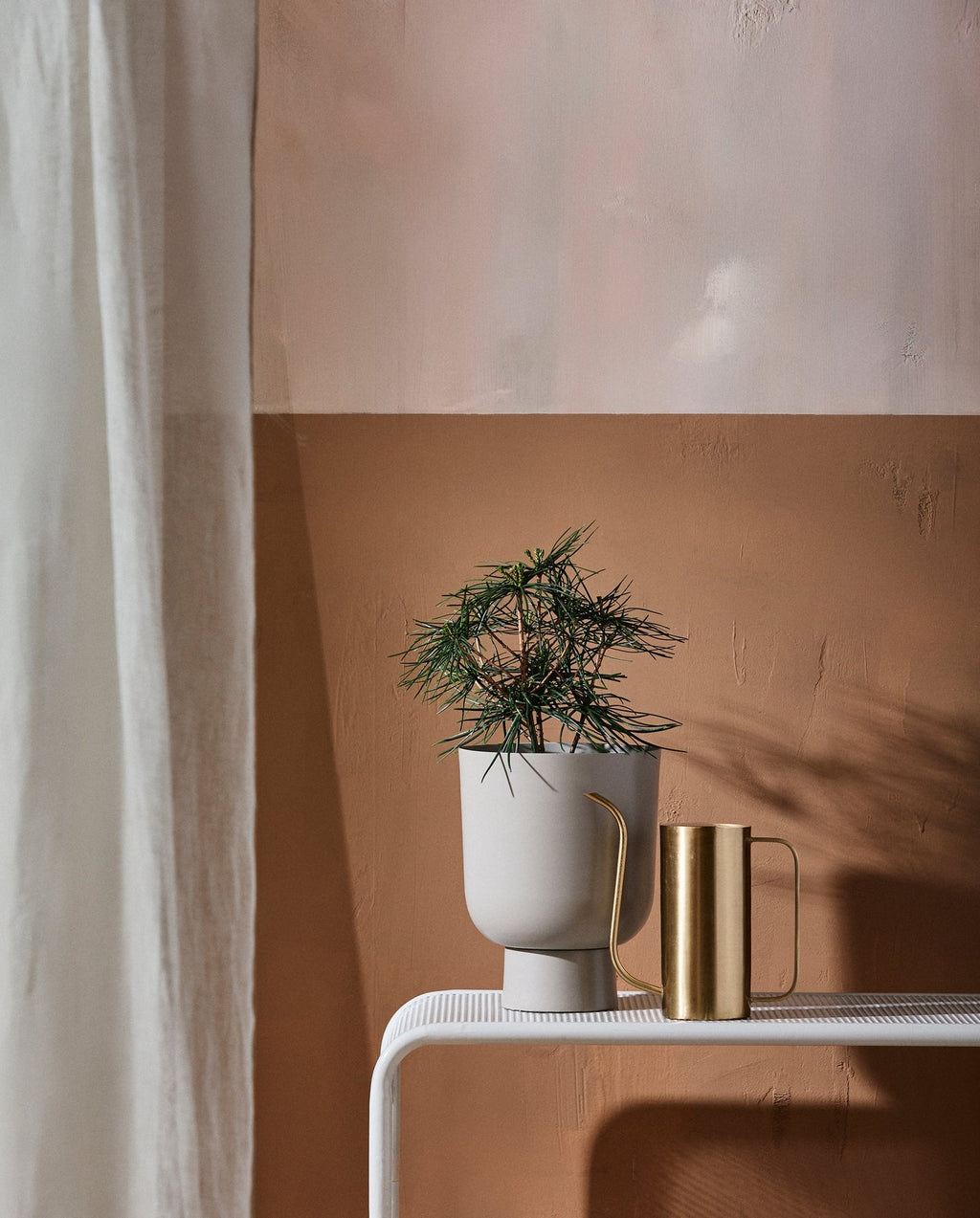 GALOA PLANTER SAND,  H 30 CM