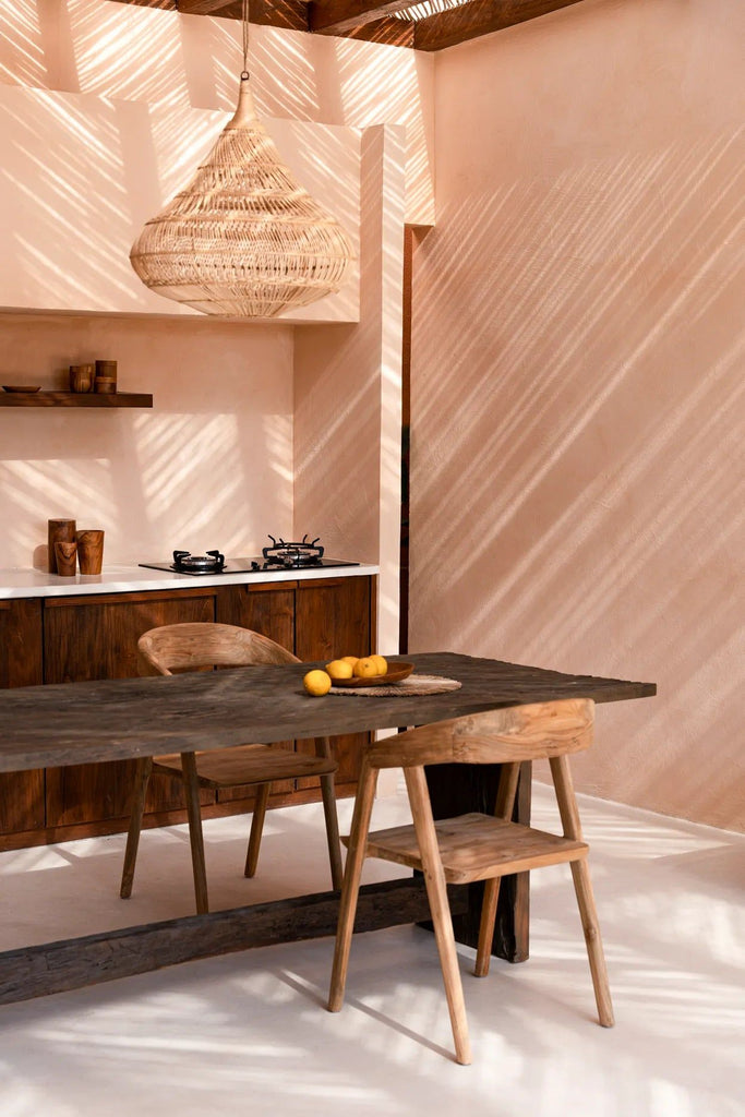 The Drop Pendant - Natural - Ø 55, H 60 cm