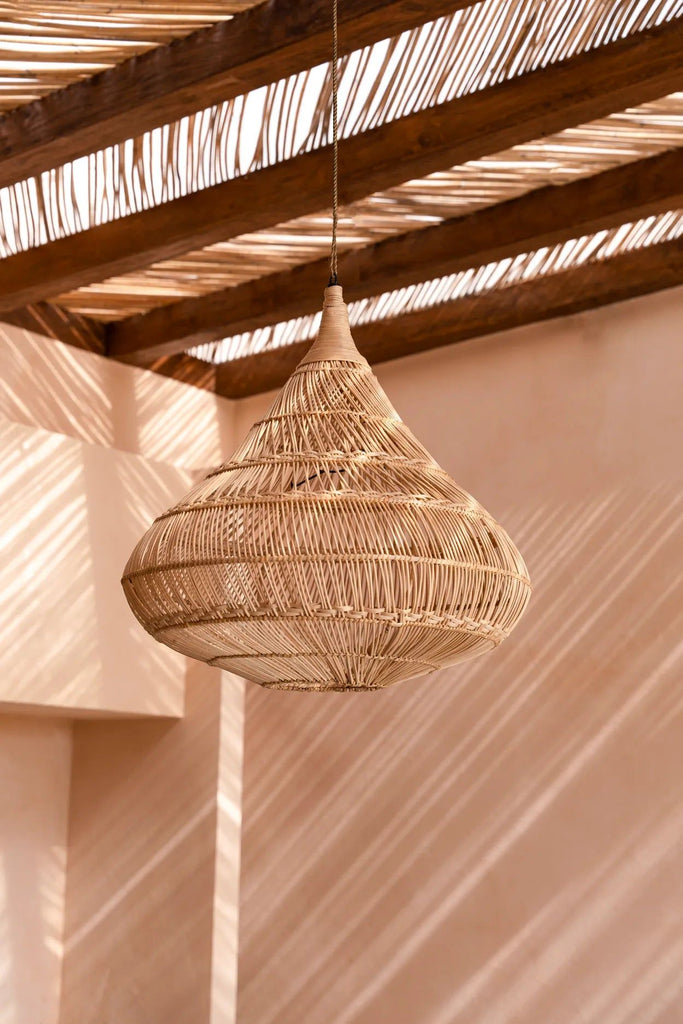 The Drop Pendant - Natural - Ø 80, H 77 cm