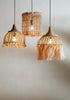 The Abaca Tassel Pendant - Natural - Ø 31, H 31 cm