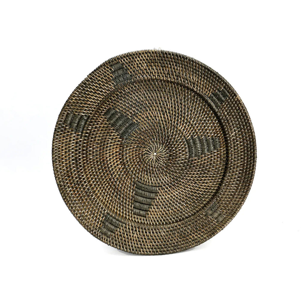 The Jasmine Plate - Brown - Ø 40 cm