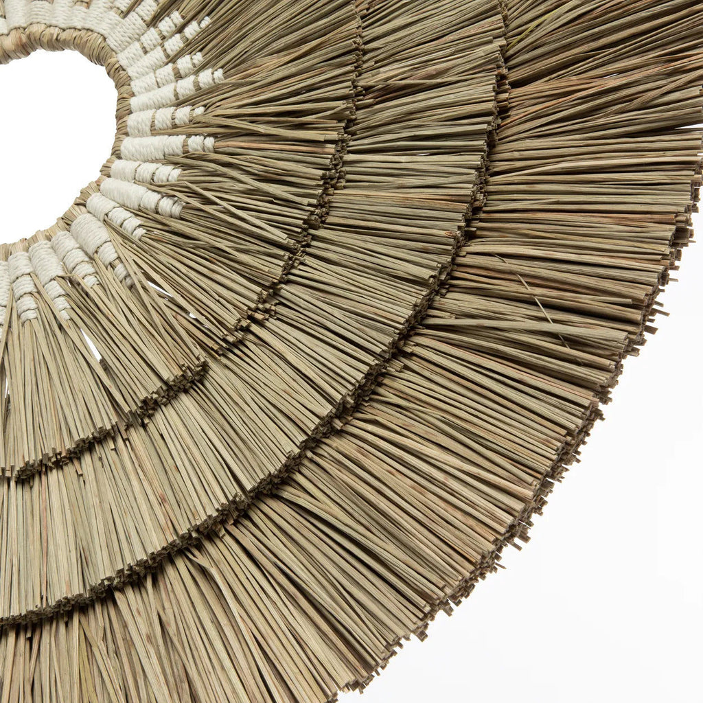 The Mengdong Wall Deco - Natural White, Ø 75 cm