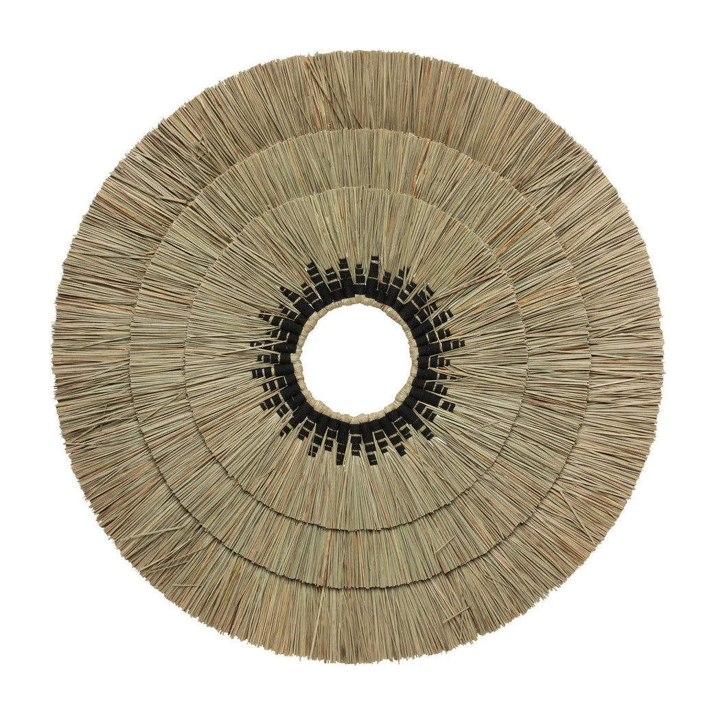 The Mengdong Wall Deco - Natural Black, Ø 75 cm