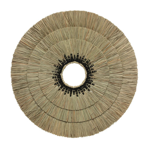 The Mengdong Wall Deco - Natural Black, Ø 75 cm