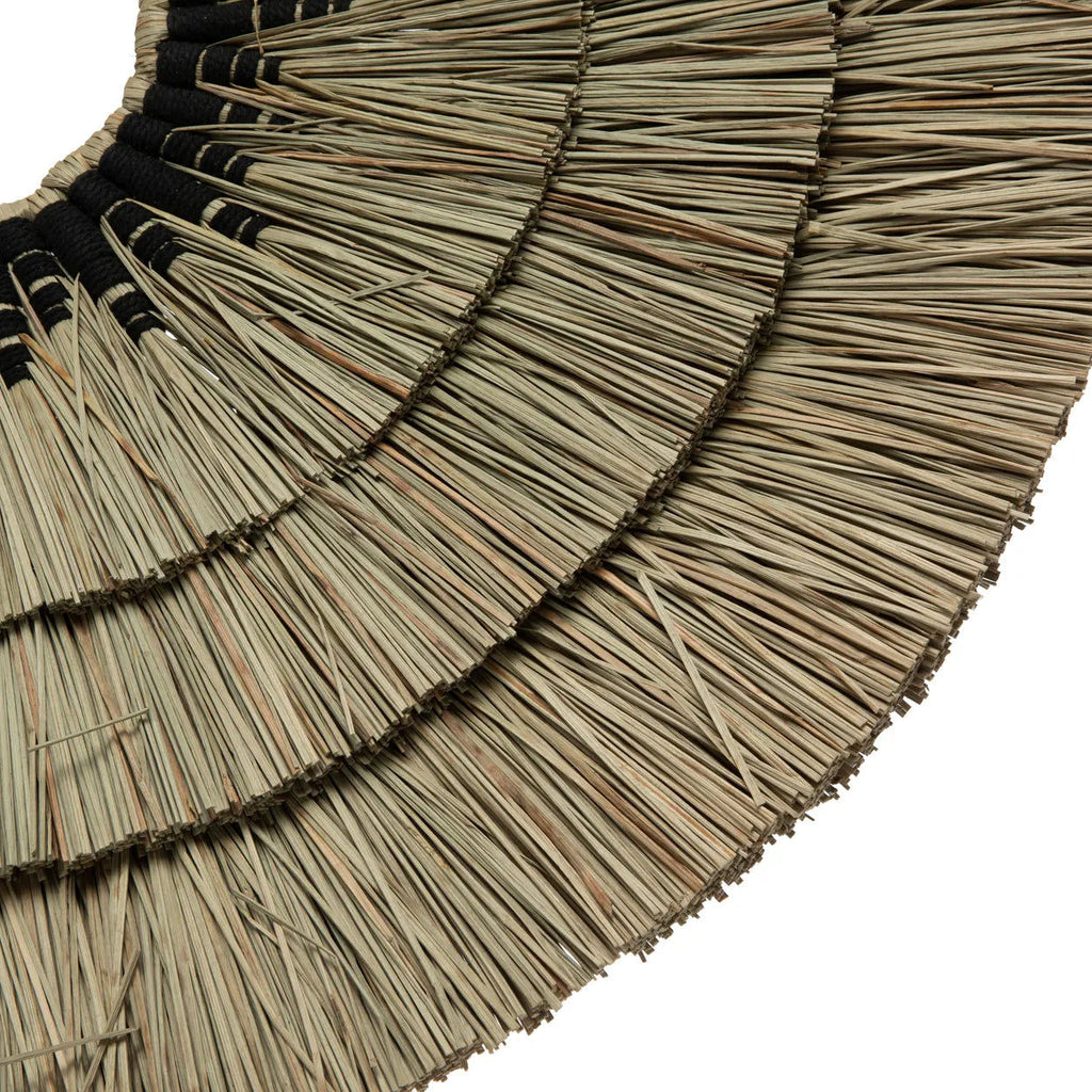 The Mengdong Wall Deco - Natural Black, Ø 75 cm