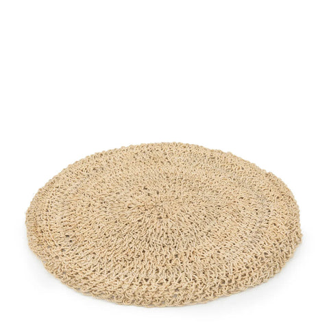 The Seagrass Placemat Round - Natural