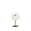 The Marble Disc on Stand - White - Ø 15 cm