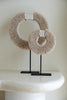 The Papua Shell Disc on Stand - White - Ø 30 cm