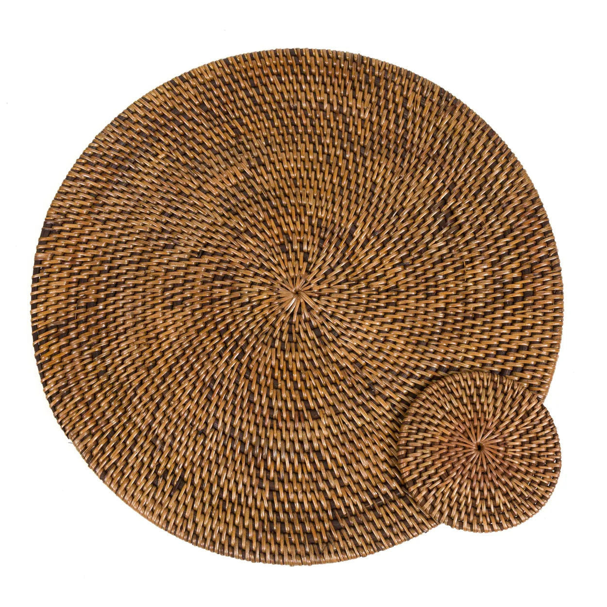 Colonial Placemat - Natural Brown