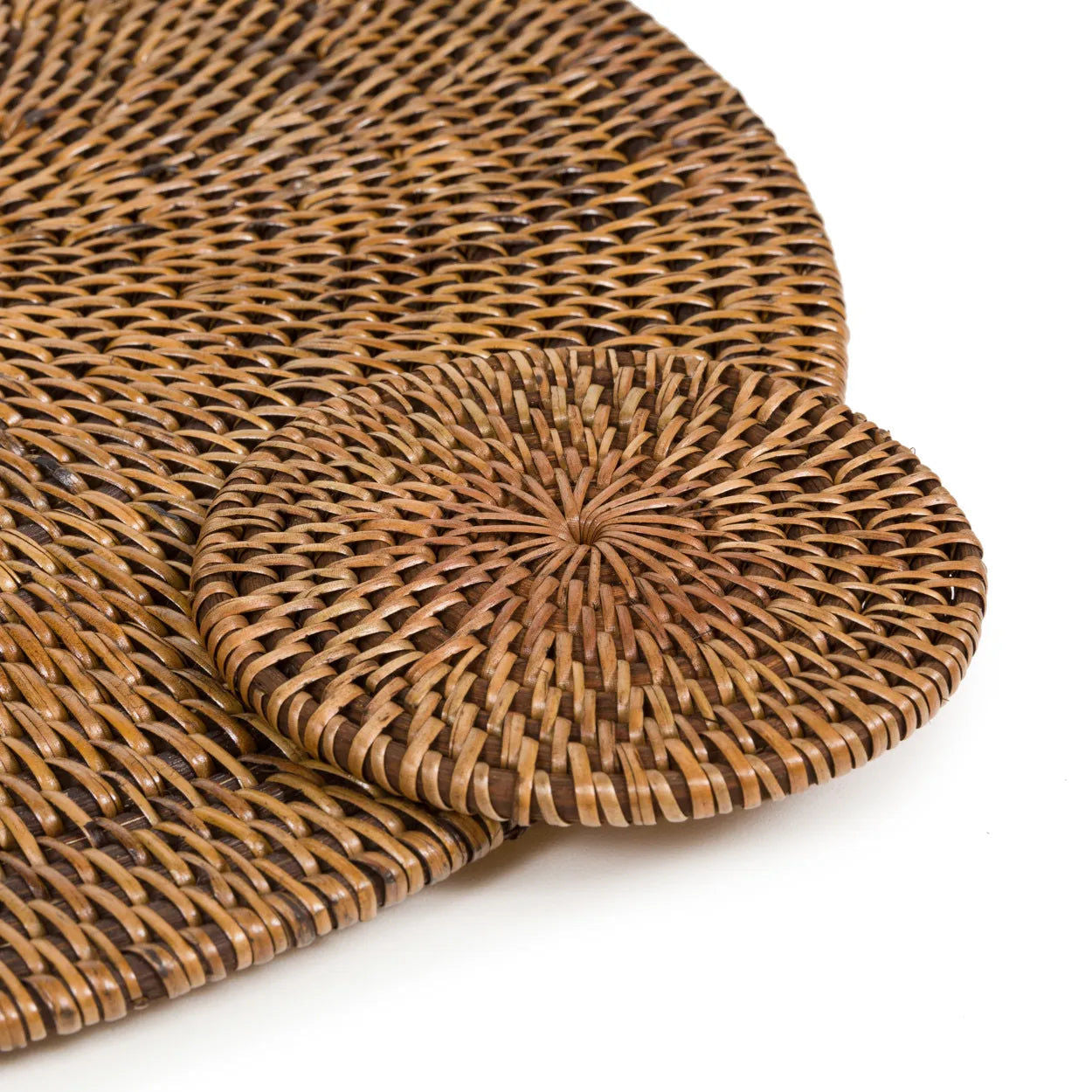 Colonial Placemat - Natural Brown