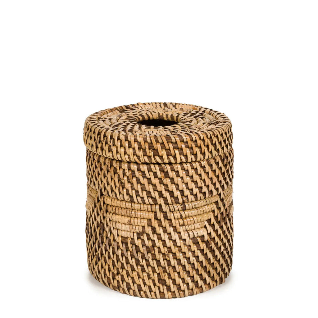 Colonial Tissue Box - Natural Brown