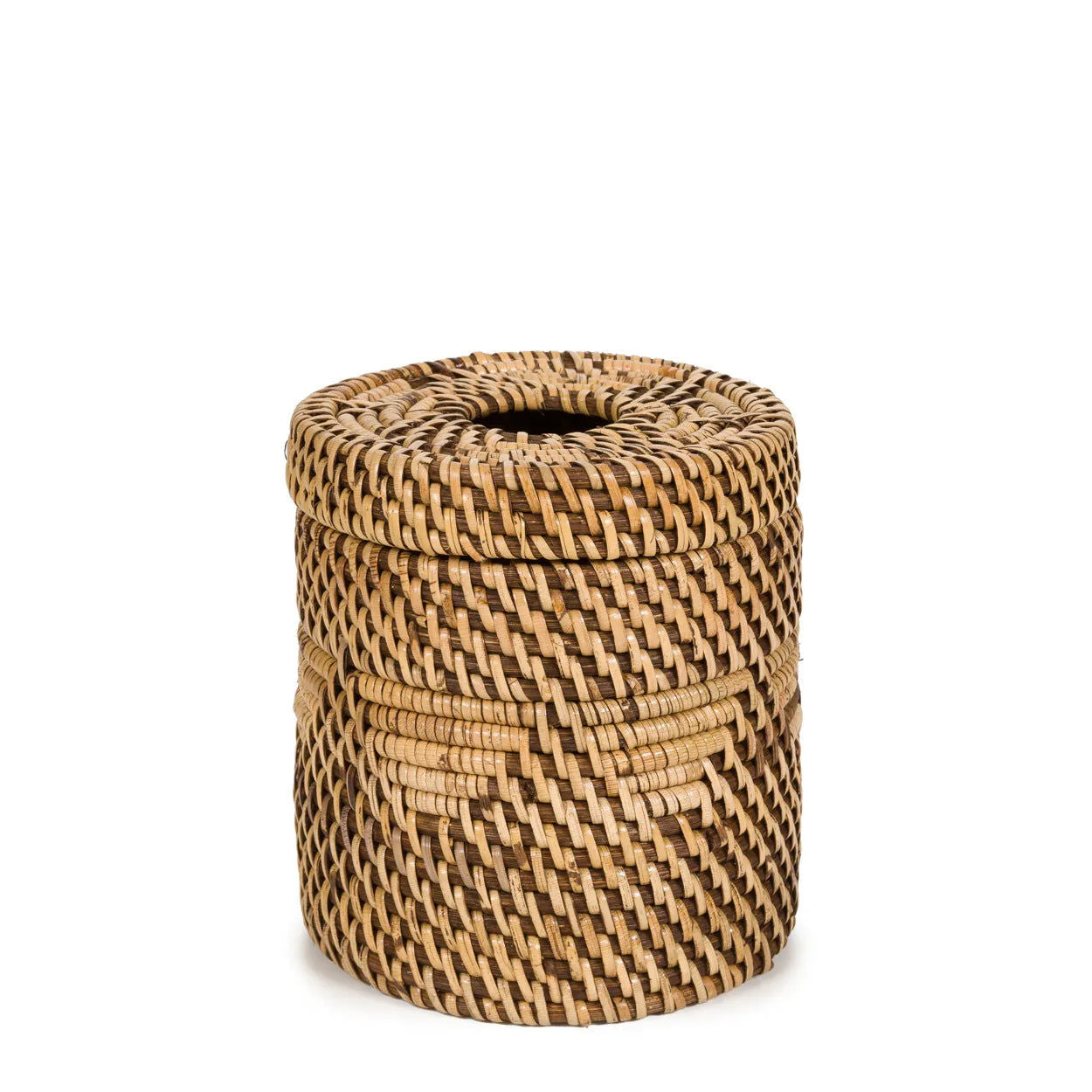 Colonial Tissue Box - Natural Brown