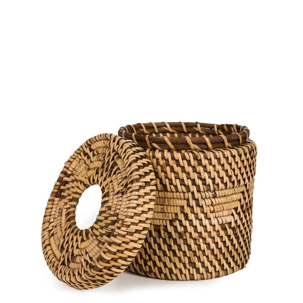 Colonial Tissue Box - Natural Brown