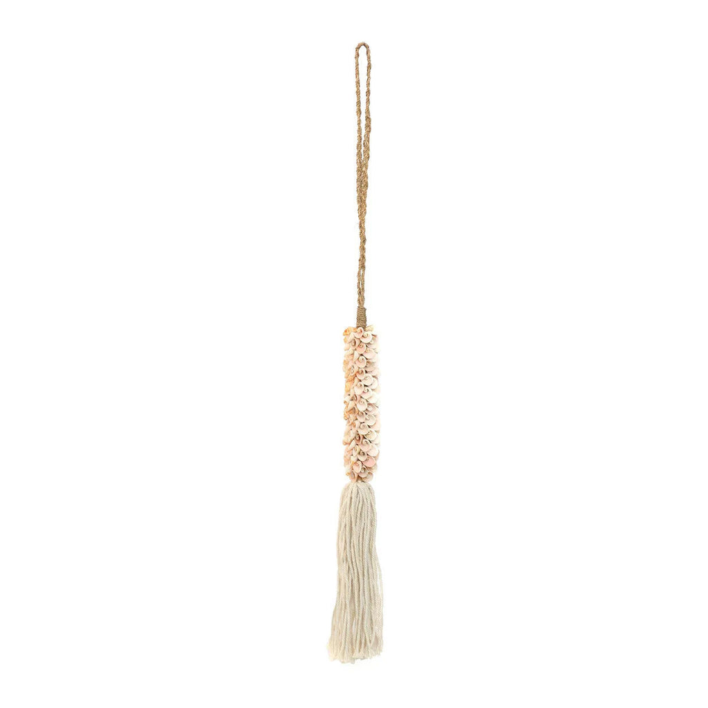 The Shell & Cotton Tassel - Pink, H 80 cm