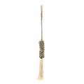 The Shell & Cotton Tassel - Grey, H 80 cm