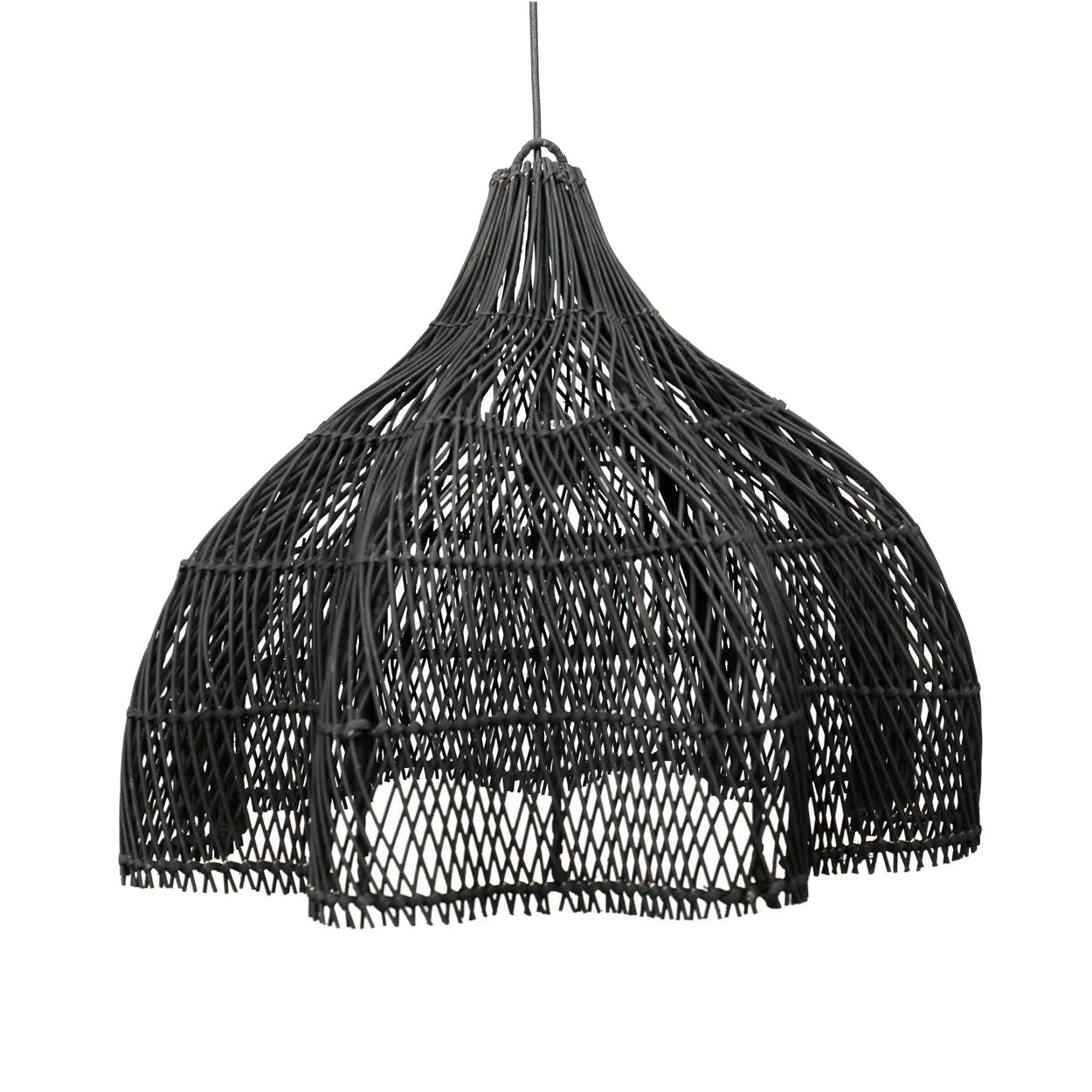 Whipped Pendant - Black - Ø 60, H 50 cm