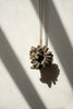 The Brown Cowrie Shell Tassel, H 50 cm