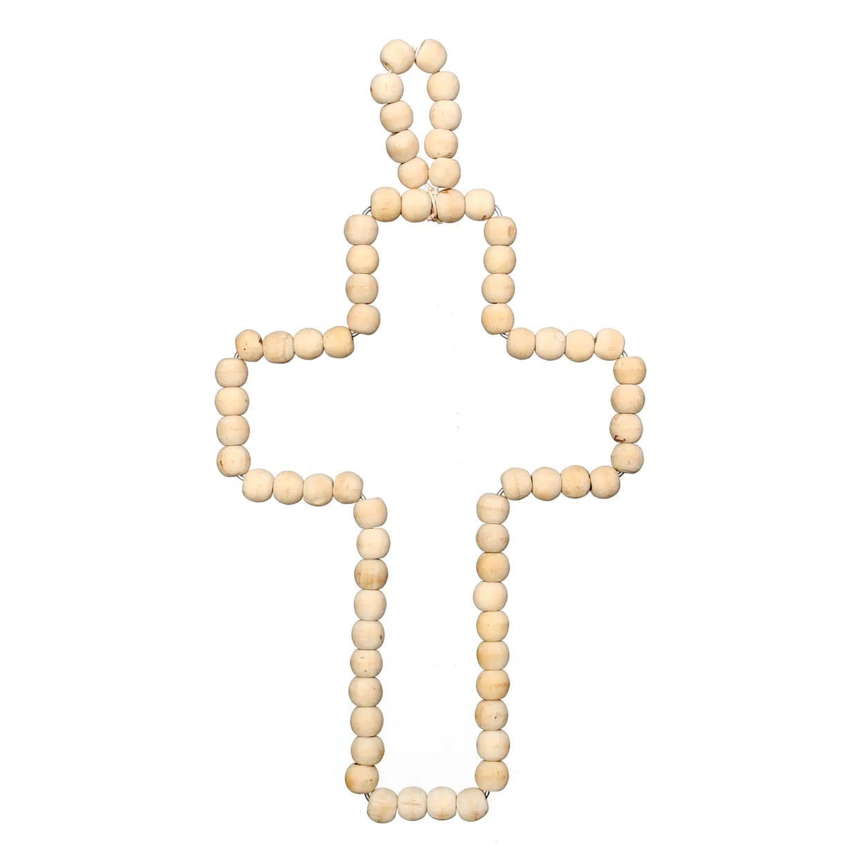 The Wooden Cross - Natural, 22 X 40 CM