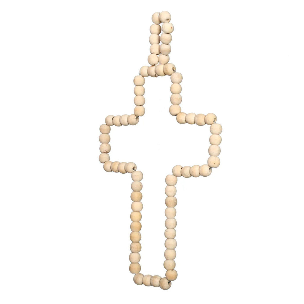 The Wooden Cross - Natural, 22 X 40 CM