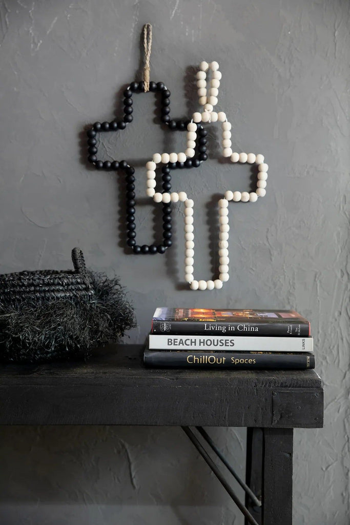 The Wooden Cross - Natural, 22 X 40 CM