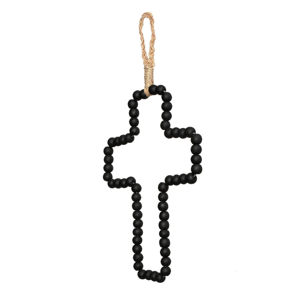 The Wooden Cross - Black, 22 X 40 CM