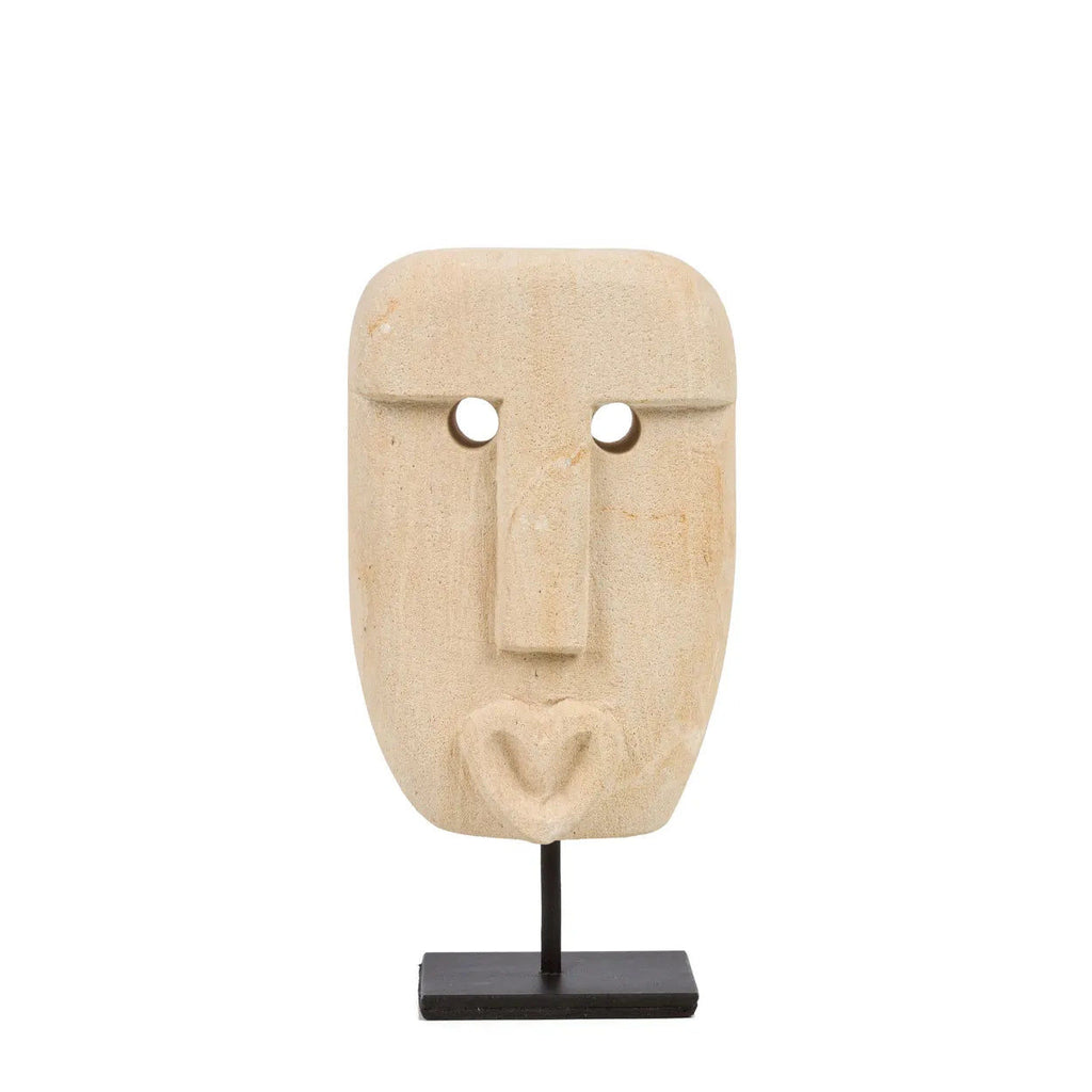 The Sumba Stone #19 on Stand, H 16 cm