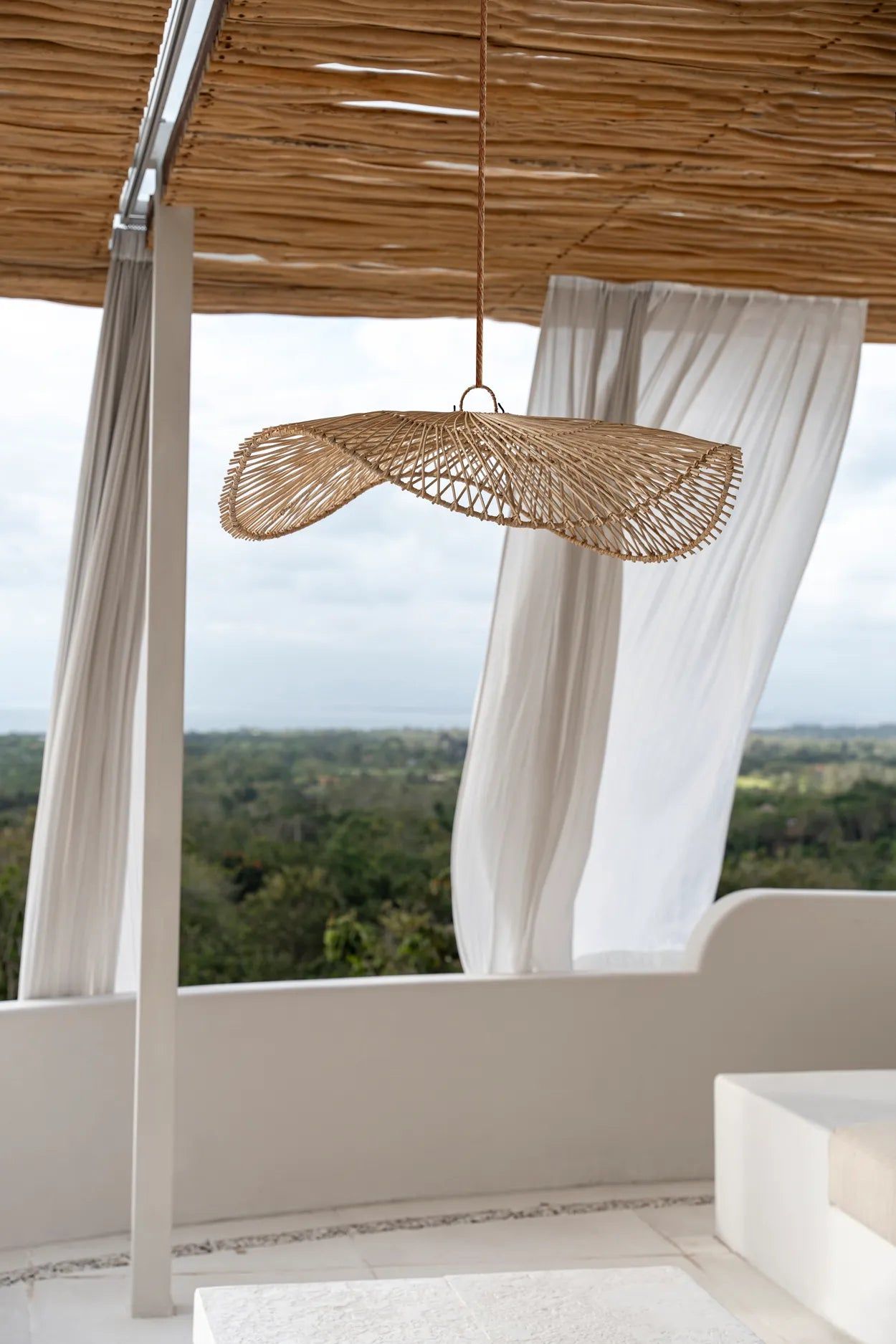 The Chapeau Pendant - Natural - Ø 75, H 20 cm