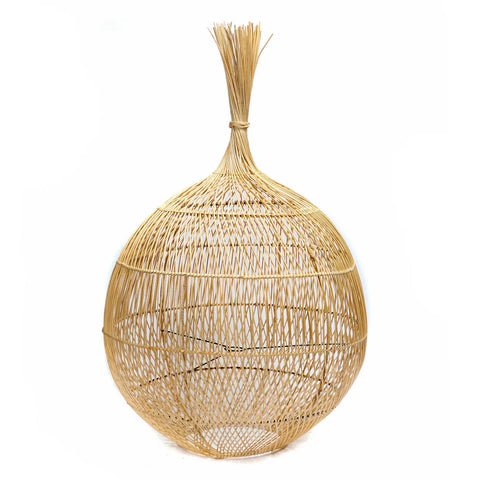 The Wonton Floor Lamp - Pendant - Natural- Ø 50, H 80 cm