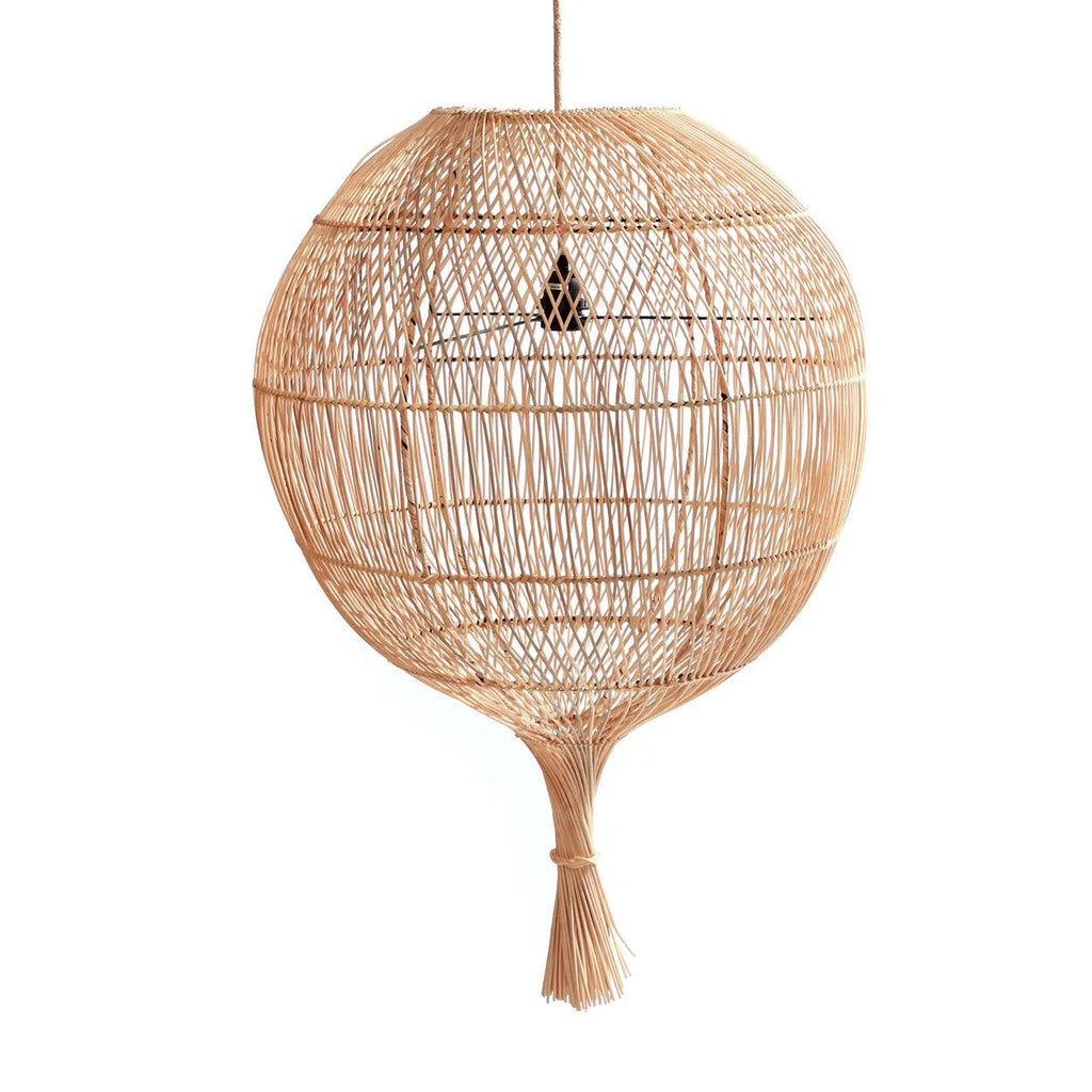The Wonton Floor Lamp - Pendant - Natural- Ø 50, H 80 cm