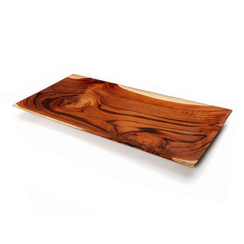 The Teak Root Sushi Plate - 18 x 35 cm