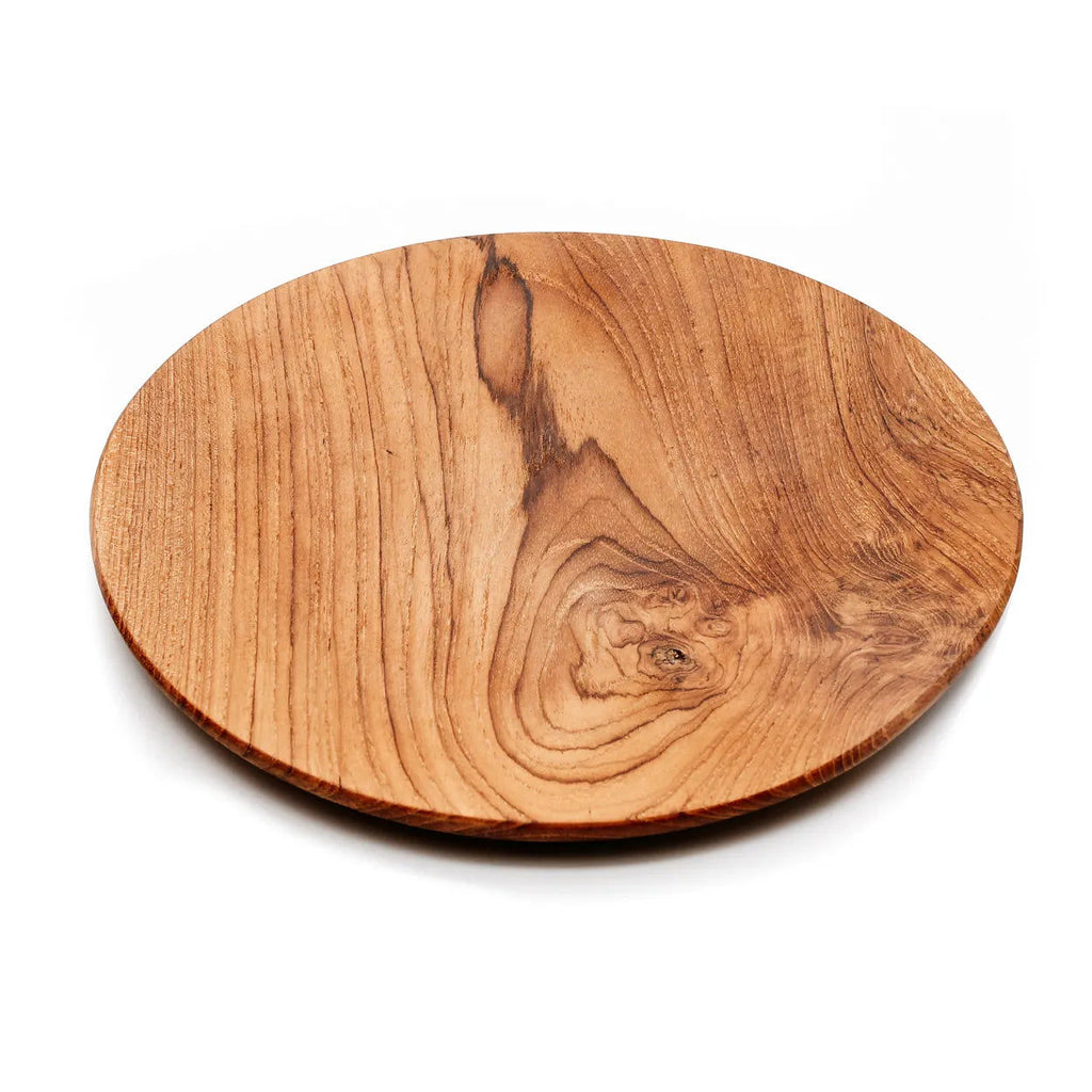 The Teak Root Round Plate - Ø 35 cm