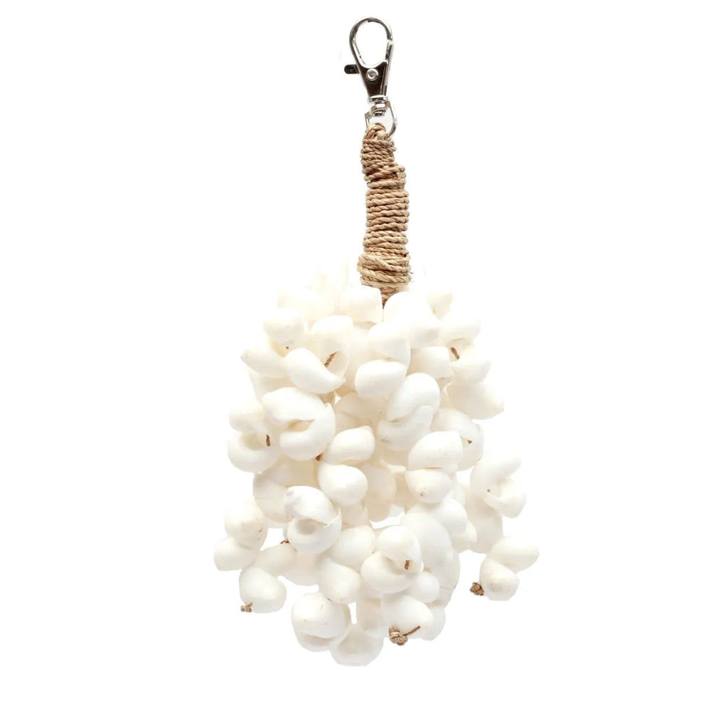 The Kai Shell Keychain - White