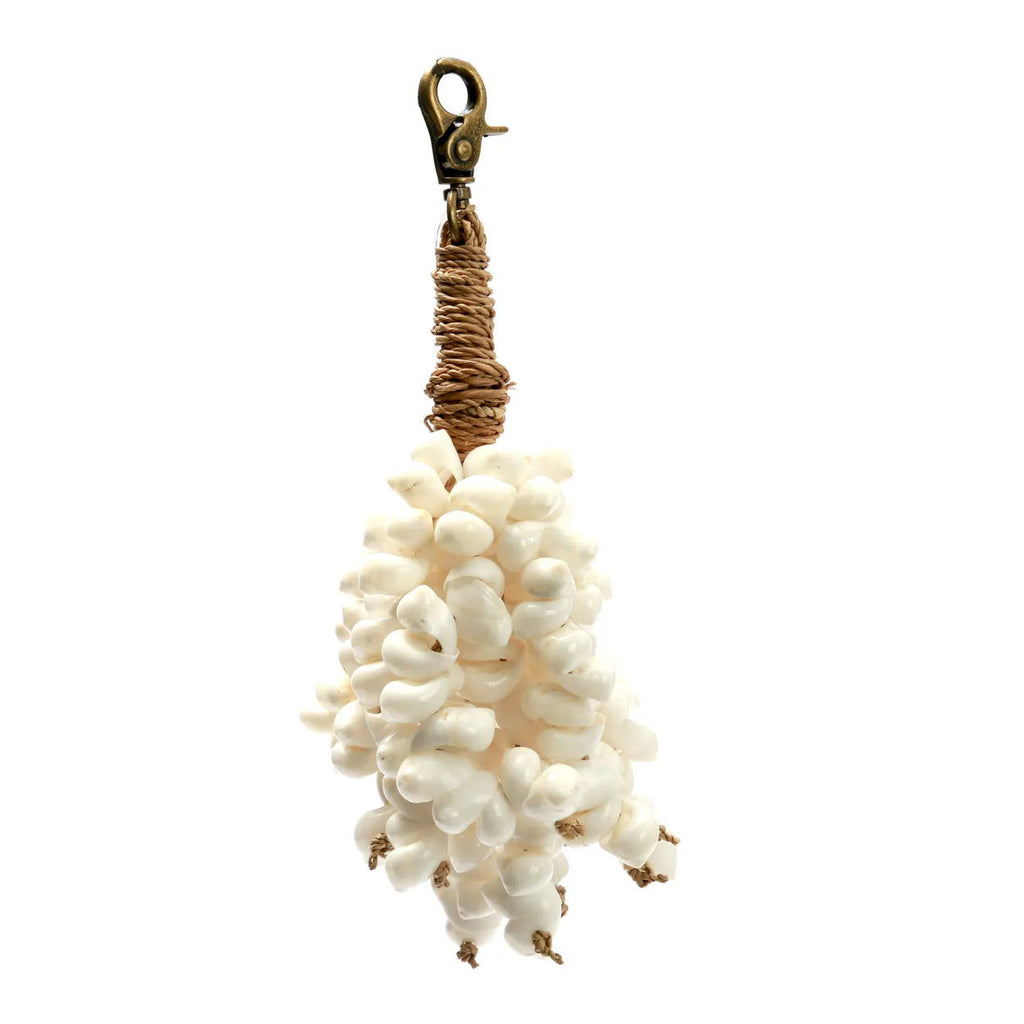 The Kai Shell Keychain - White