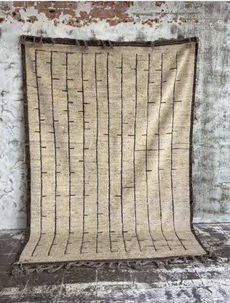 The Handwoven Afghan Rug 200 x 300 CM, wool