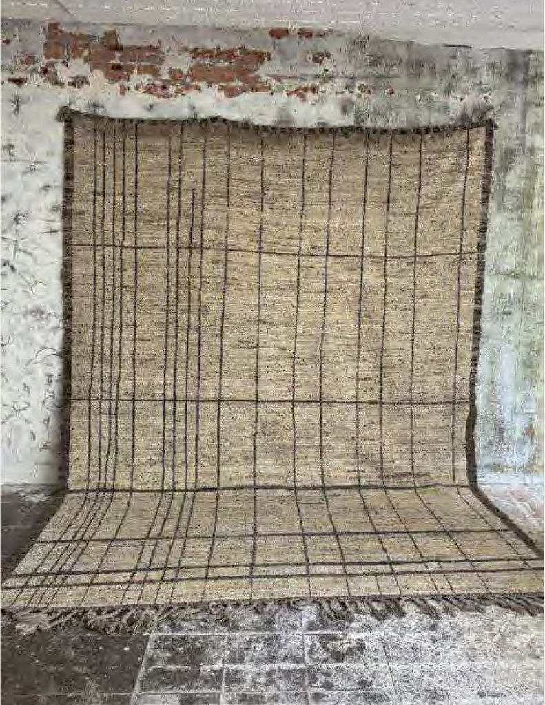 The Handwoven Afghan Rug 260 x 320 CM, wool