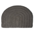 ARCH DOORMAT, WOOL, TITANIUM