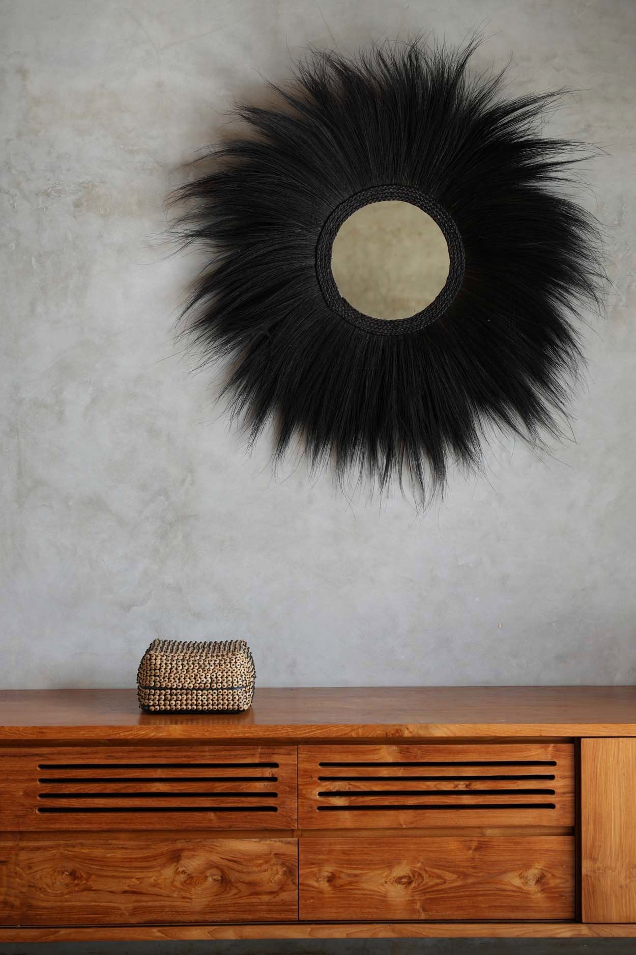The Coconut Shell Basket - Natural - 28 x 28, H 14 CM