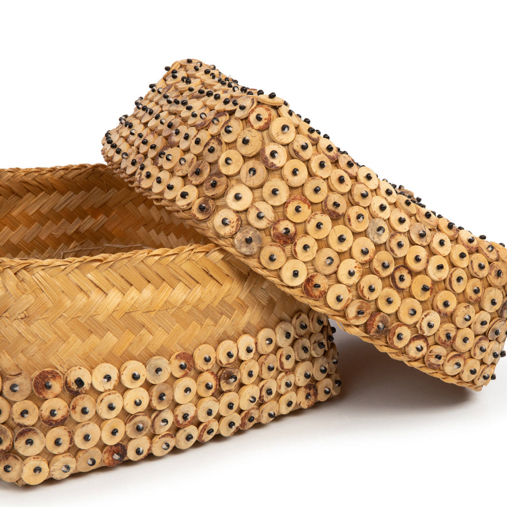 The Coconut Shell Basket - Natural - 28 x 28, H 14 CM