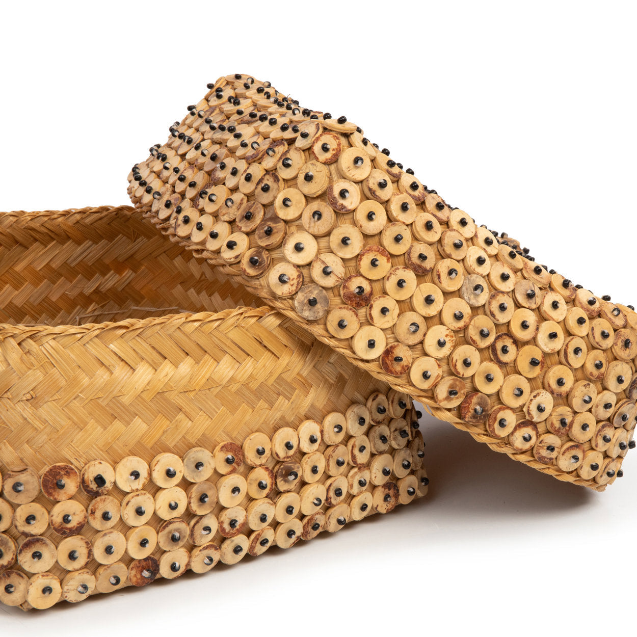 The Coconut Shell Basket - Natural - 28 x 28, H 14 CM